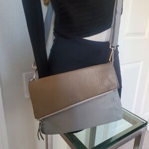 Hammit Dillon Stylish Gray Tan White Women's Bag